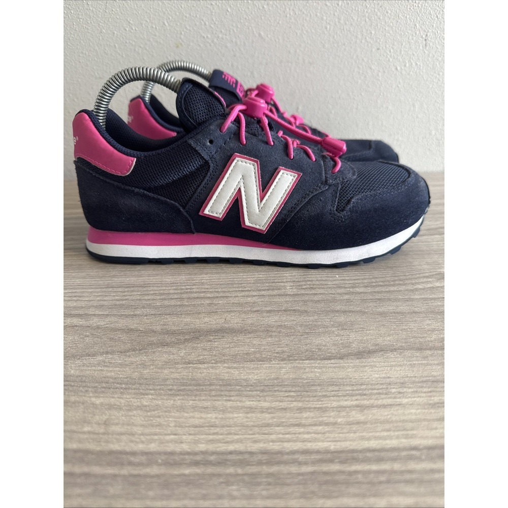 New Balance 500 Women's Size 9 Shoes Blue Pink Athletic Running Sneakers